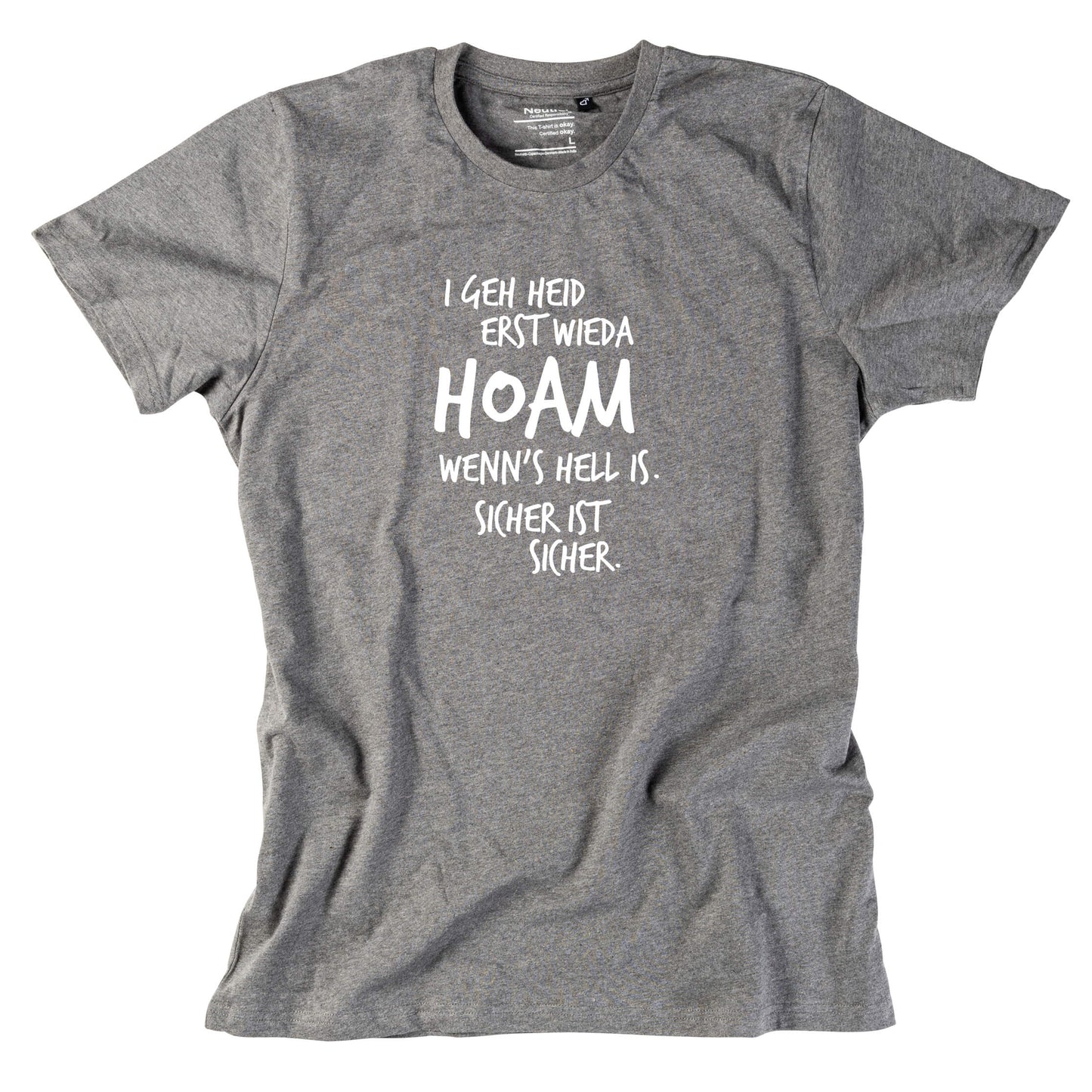 Herren - Shirt "Erst wieda HOAM" - meinherzschlag.de