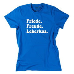 Herren-Shirt "Friede. Freude. Leberkas."