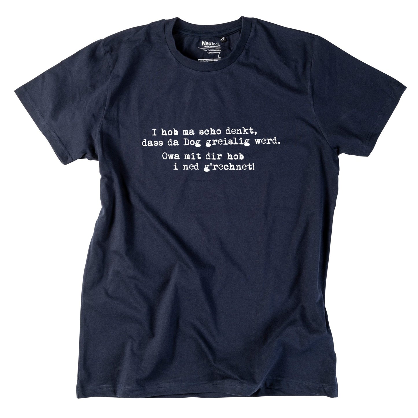 Herren - Shirt "Greislig werd" - meinherzschlag.de