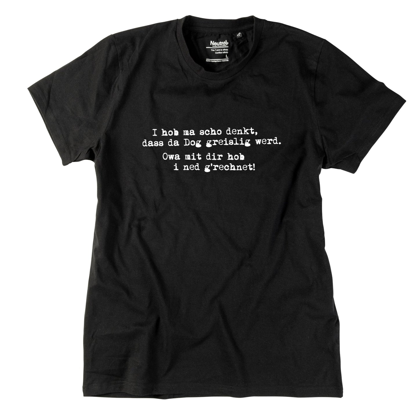 Herren - Shirt "Greislig werd" - meinherzschlag.de
