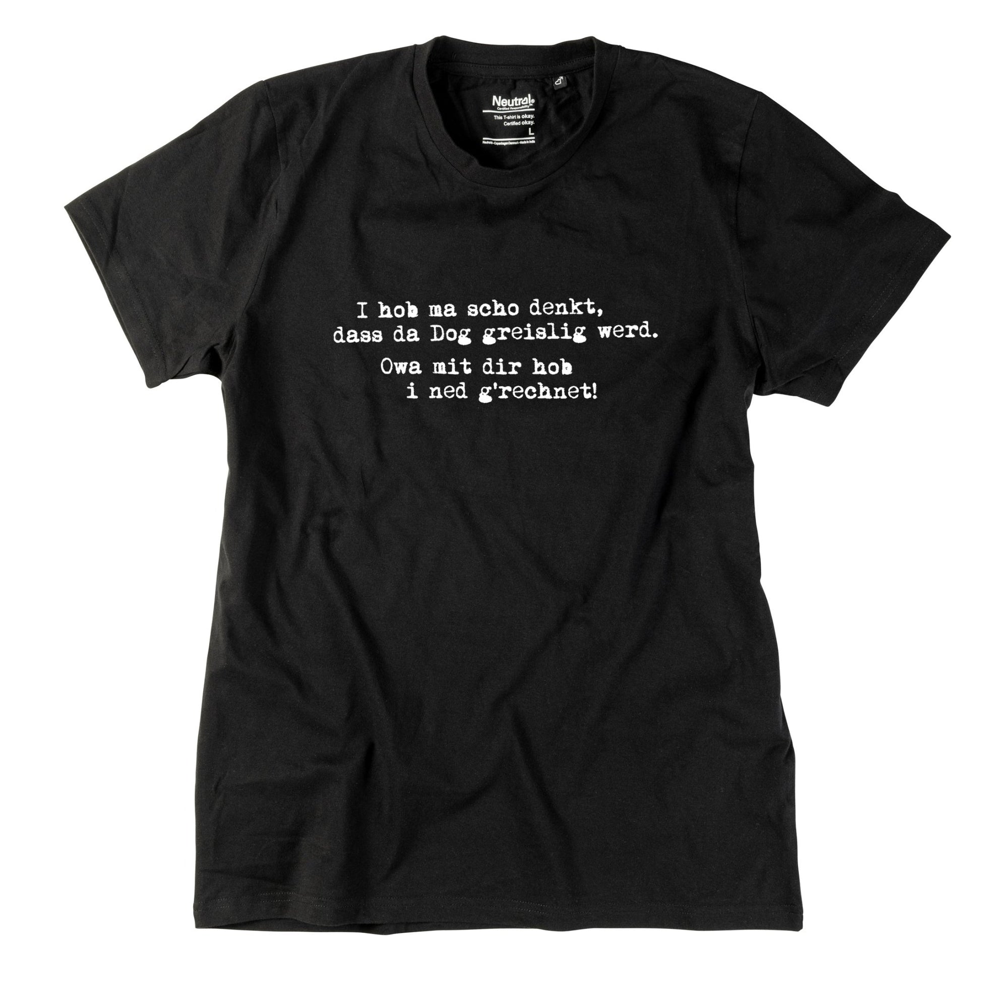 Herren - Shirt "Greislig werd" - meinherzschlag.de