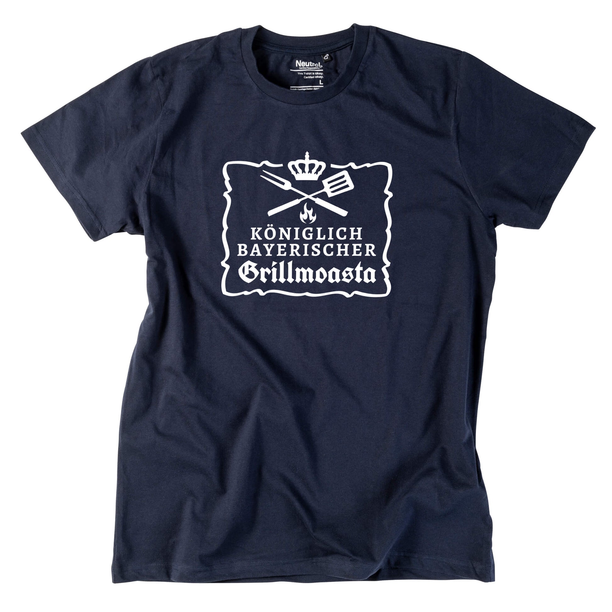 Herren - Shirt "Grillmoasta" - meinherzschlag.de