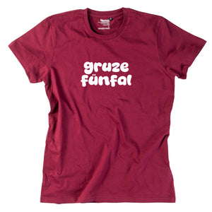 Herren-Shirt "gruze fünfal" von meinherzschlag – Produktbild 1 von 8.