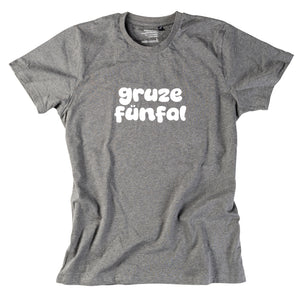Herren-Shirt "gruze fünfal" von meinherzschlag – Produktbild 4 von 8.
