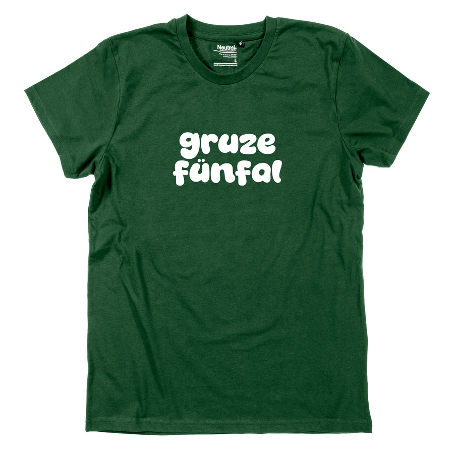Herren-Shirt "gruze fünfal" von meinherzschlag – Produktbild 3 von 8.