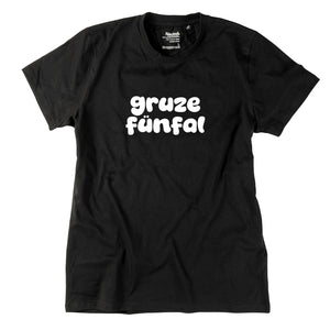 Herren-Shirt "gruze fünfal" von meinherzschlag – Produktbild 8 von 8.