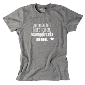 Herren - Shirt "Guade Sachan" - meinherzschlag.de