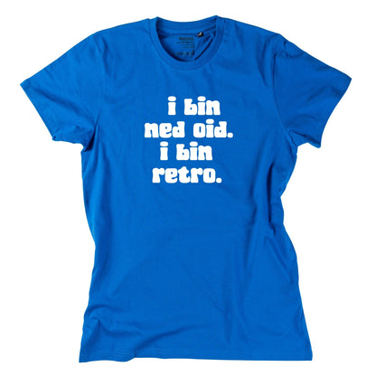 Herren - Shirt "I bin ned oid. I bin retro." - meinherzschlag.de