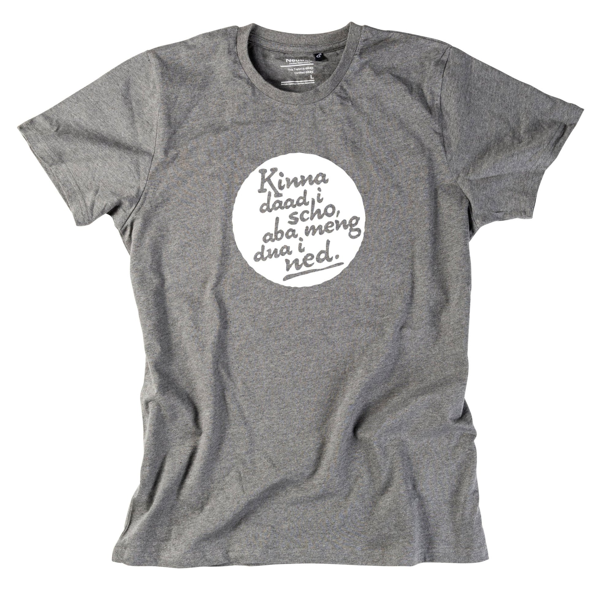 Herren - Shirt "Kinna dad i scho" - meinherzschlag.de