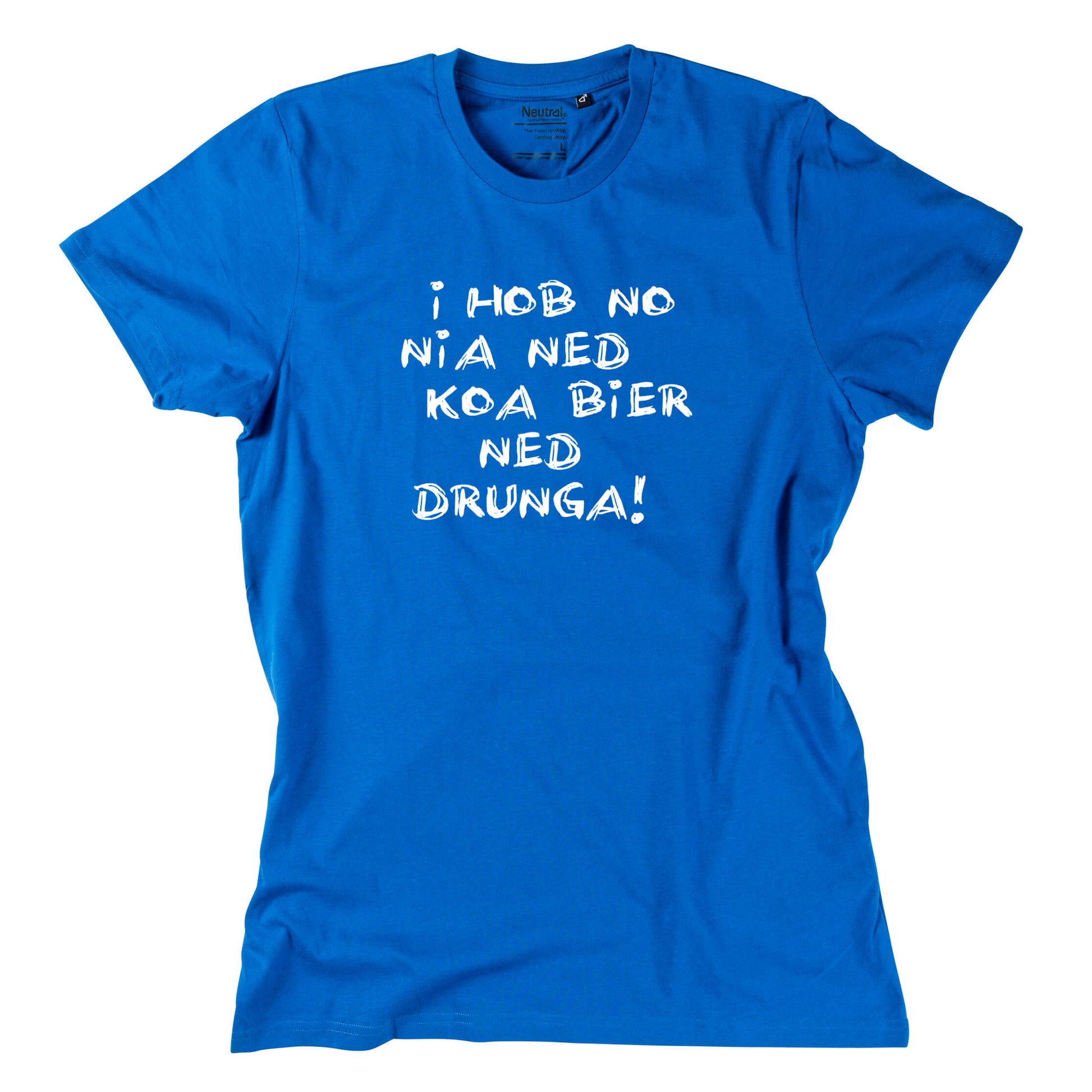 Herren - Shirt "Koa Bier ned drunga!" - meinherzschlag.de