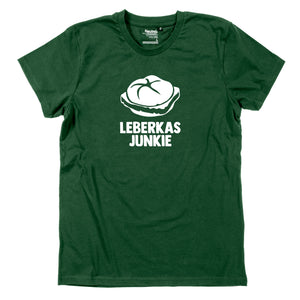 Herren - Shirt "Leberkasjunkie" - meinherzschlag.de