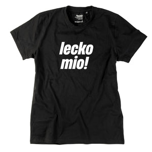 Herren - Shirt "lecko mio!" - meinherzschlag.de