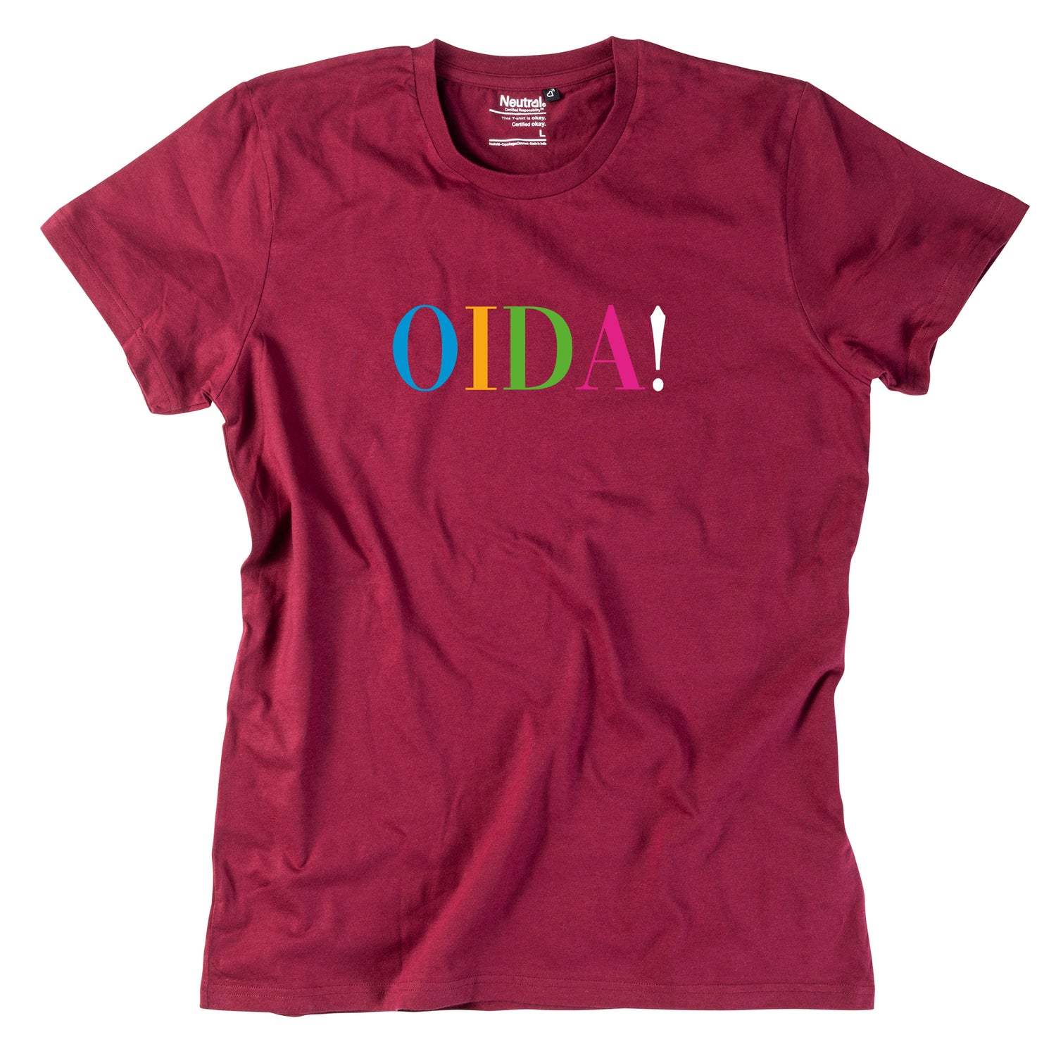 Herren-Shirt &quot;OIDA!&quot; bunt *Limited Edition*