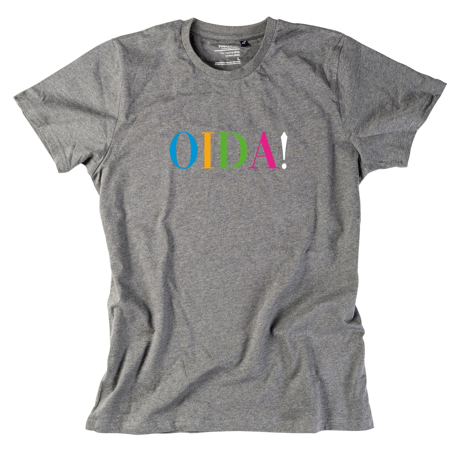 Herren-Shirt &quot;OIDA!&quot; bunt *Limited Edition*