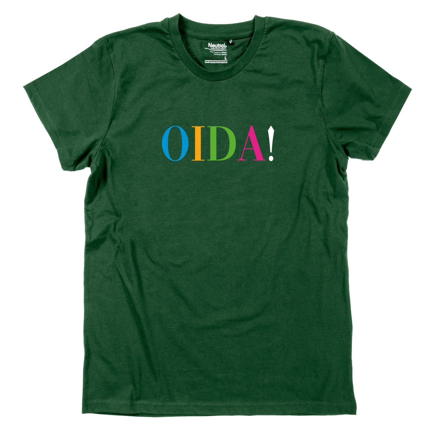 Herren - Shirt "OIDA!" bunt *Limited Edition* - meinherzschlag.de