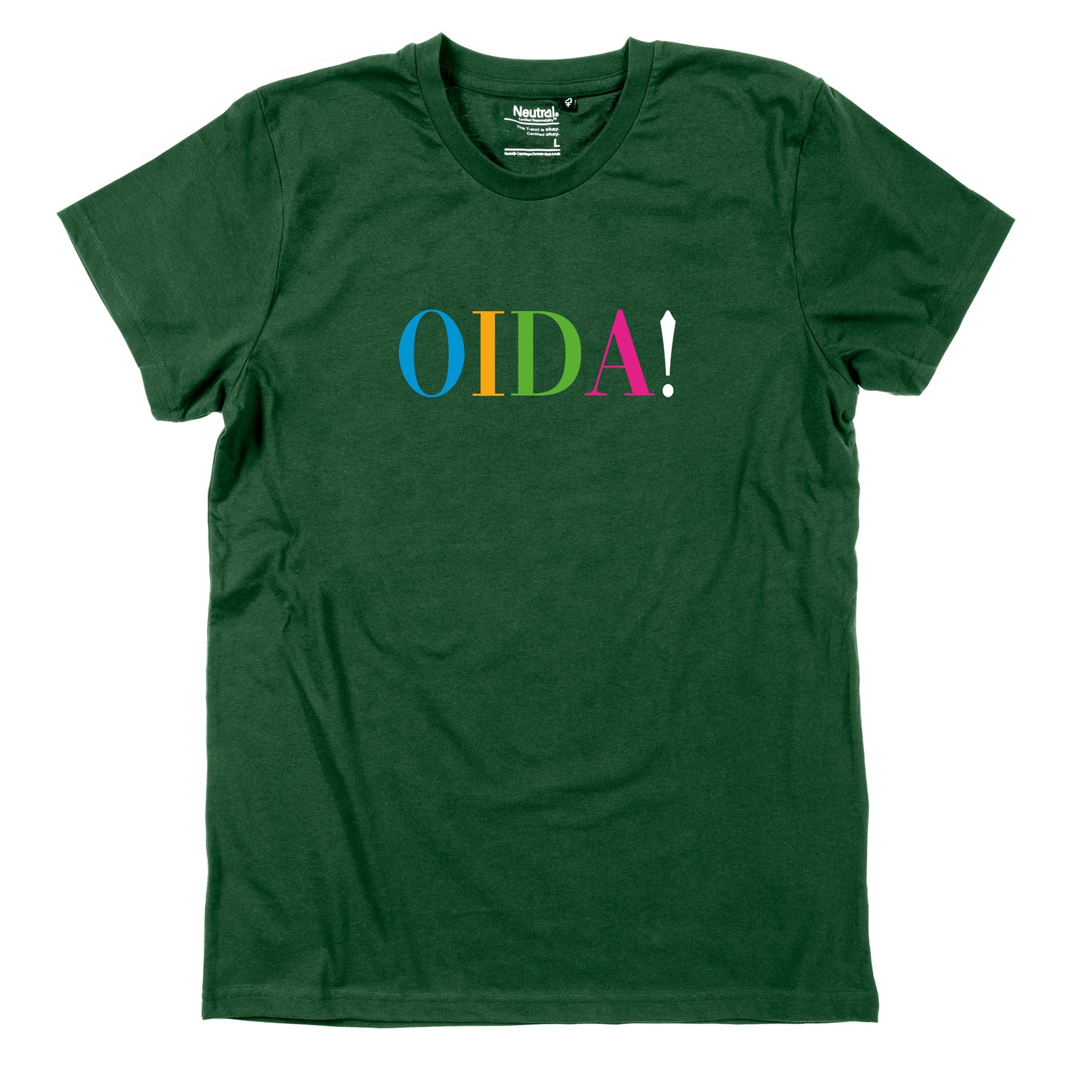 Herren-Shirt &quot;OIDA!&quot; bunt *Limited Edition*