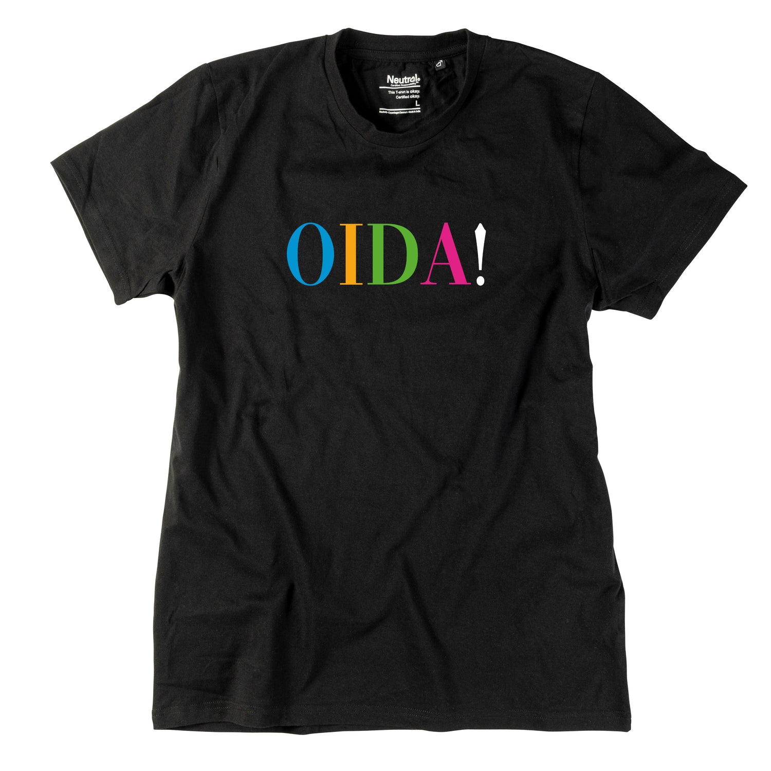 Herren-Shirt &quot;OIDA!&quot; bunt *Limited Edition*