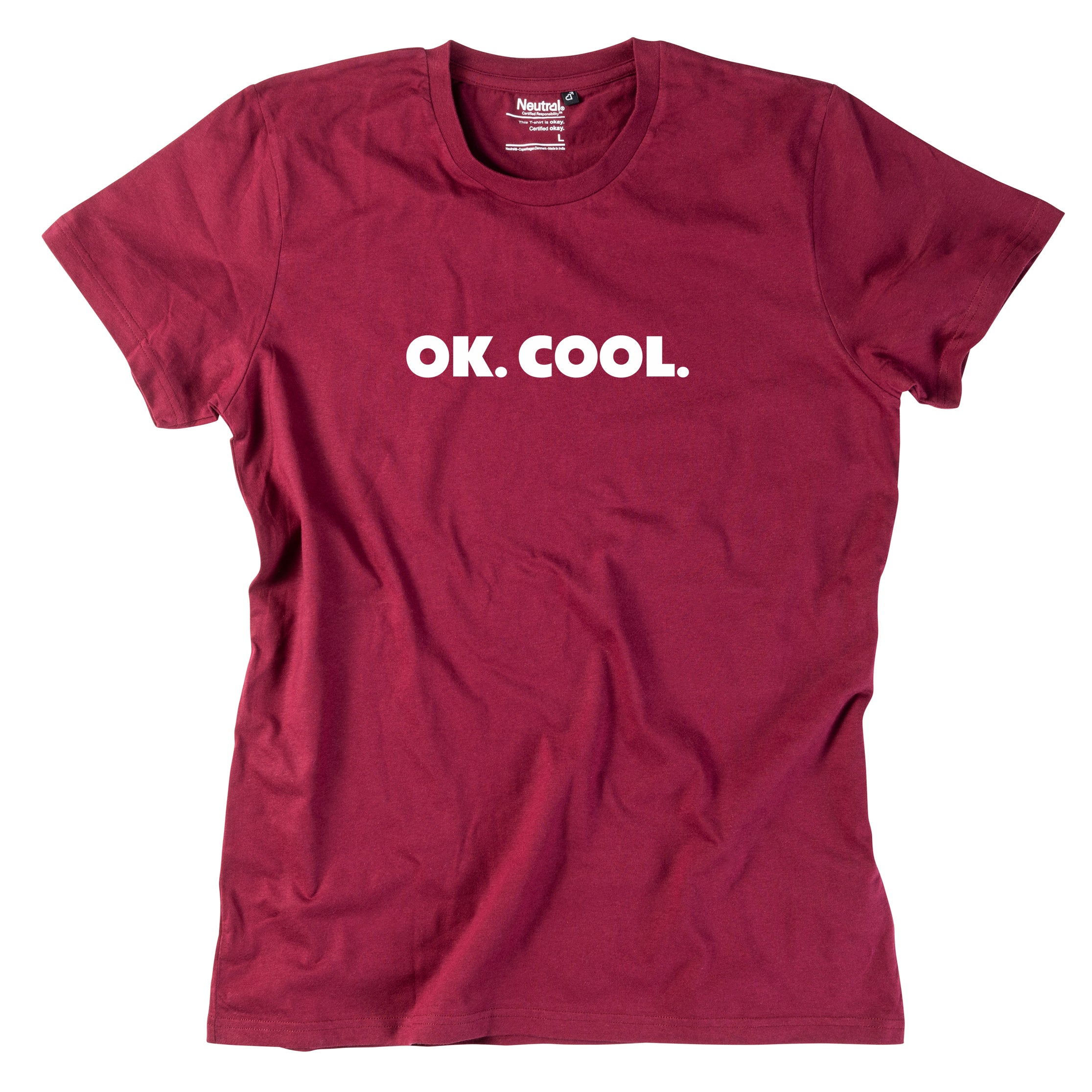 Herren-Shirt &quot;OK. COOL.&quot;