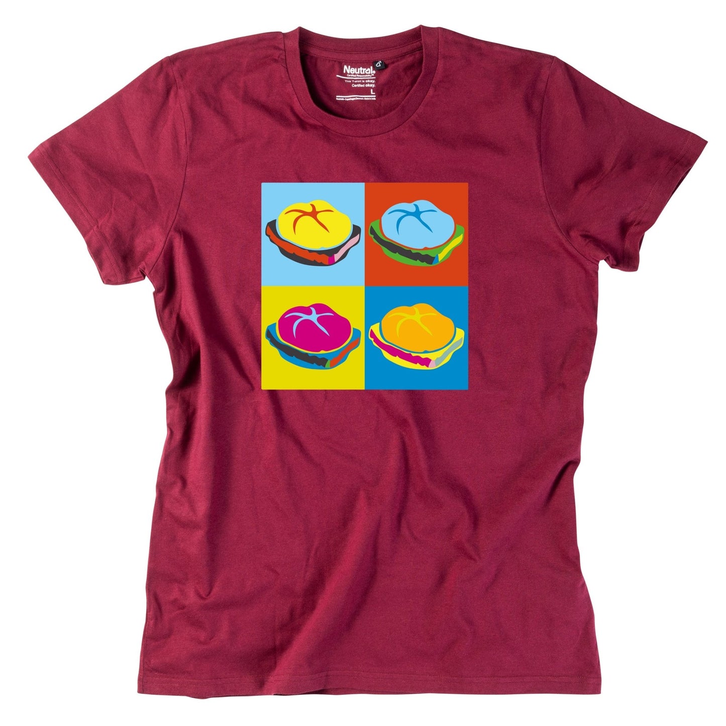 Herren - Shirt "Popart Leberkas" - meinherzschlag.de