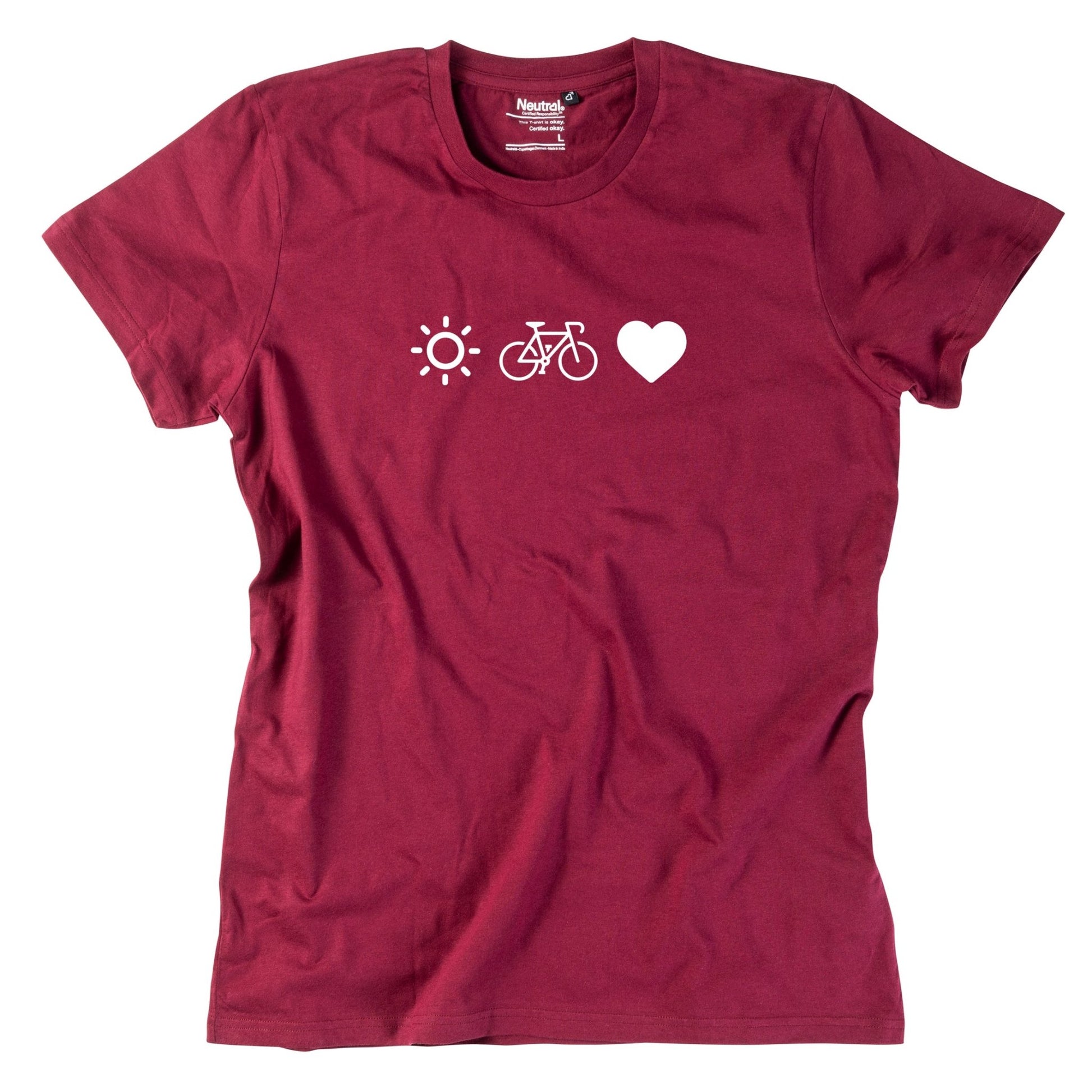 Herren - Shirt "Radl, Sun & Herzl" - meinherzschlag.de