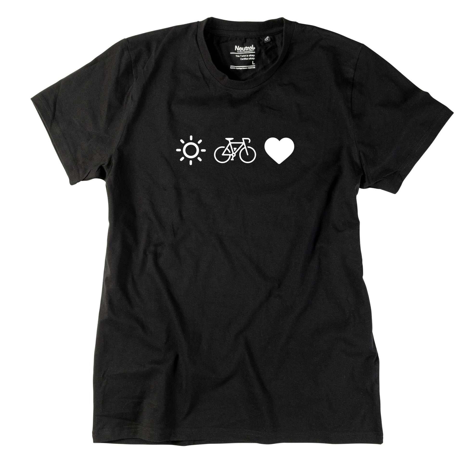 Herren - Shirt "Radl, Sun & Herzl" - meinherzschlag.de