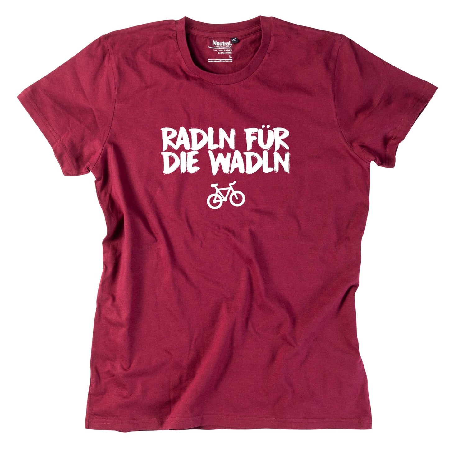 Herren - Shirt "Radln für die Wadln!" - meinherzschlag.de
