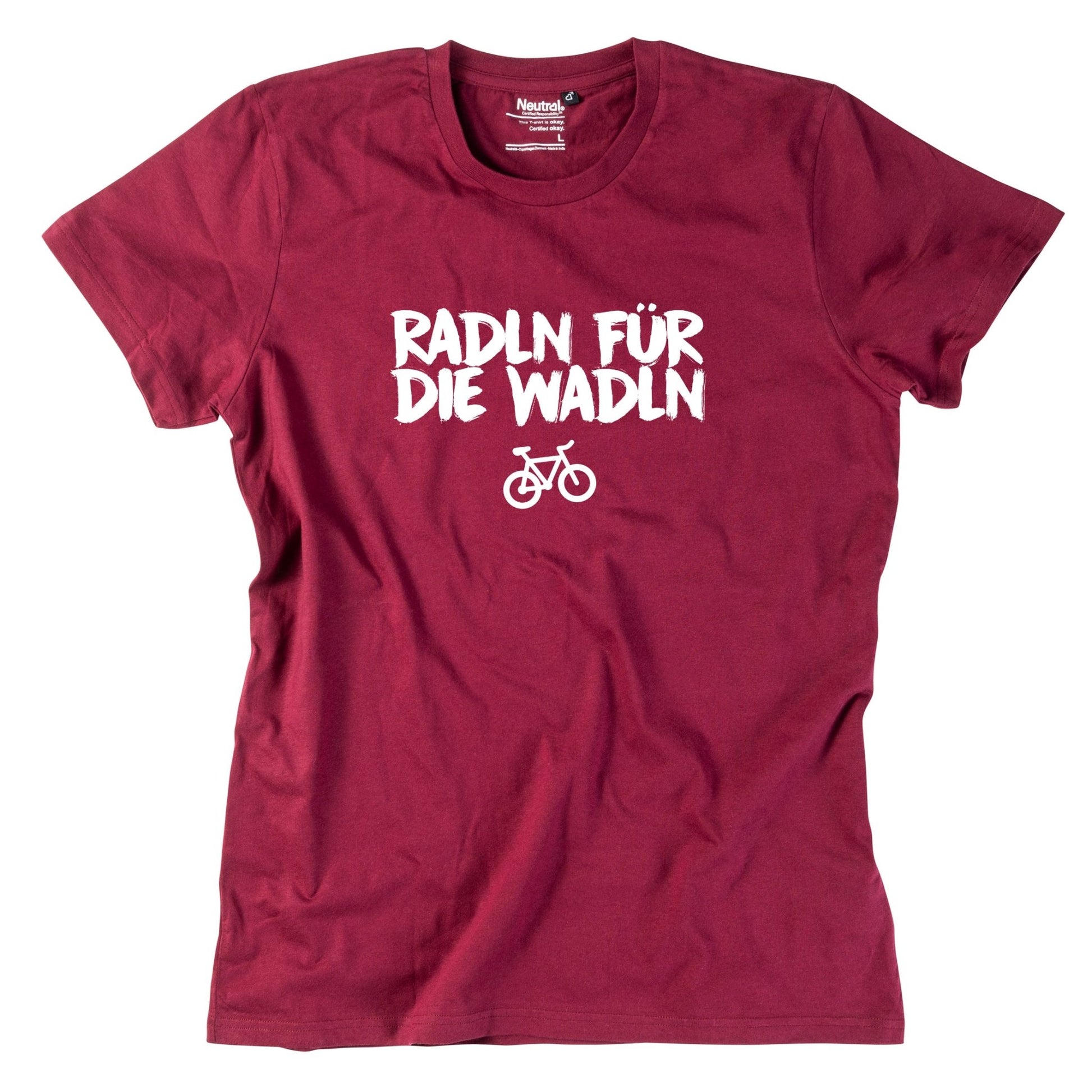 Herren - Shirt "Radln für die Wadln!" - meinherzschlag.de