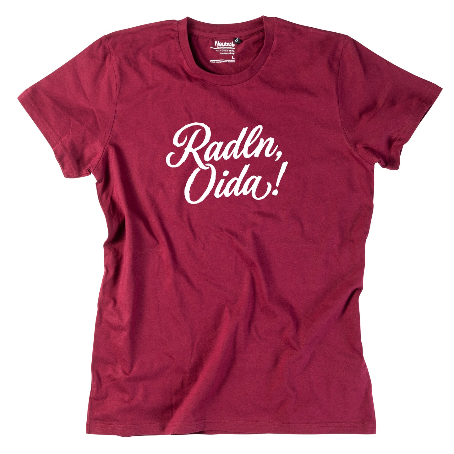 Herren-Shirt "Radln, Oida!"