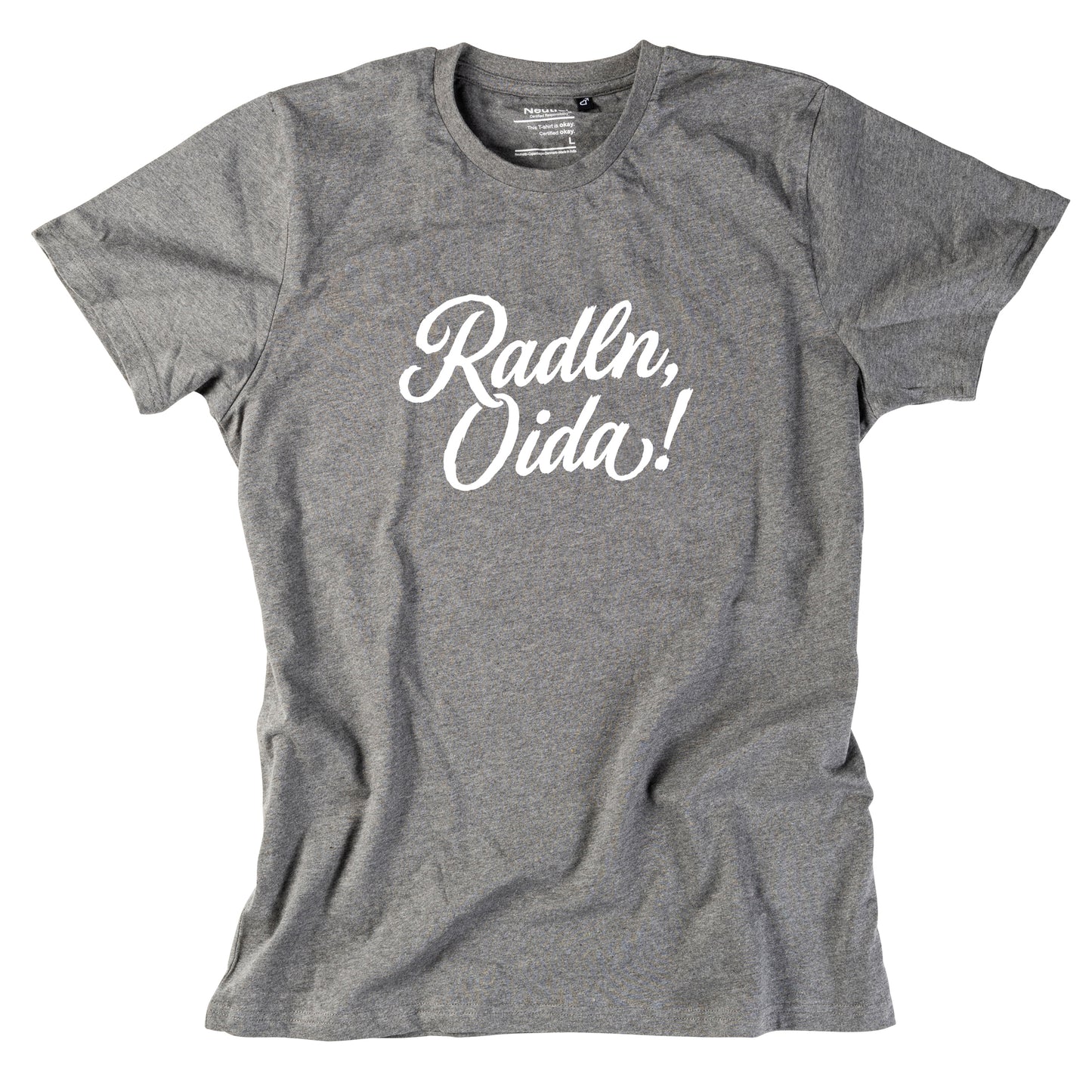 Herren-Shirt "Radln, Oida!"