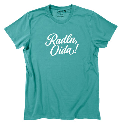 Herren-Shirt "Radln, Oida!"