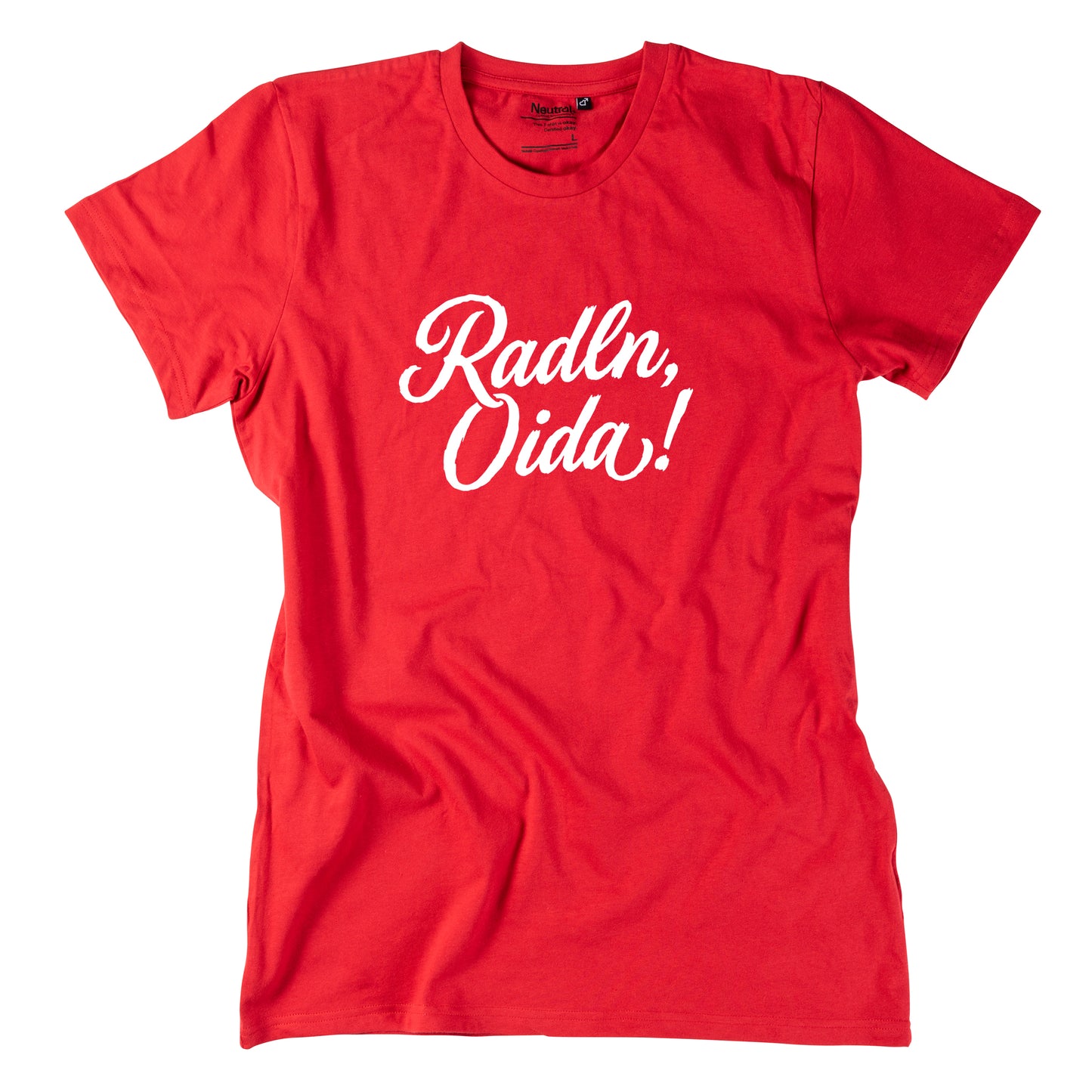 Herren-Shirt "Radln, Oida!"