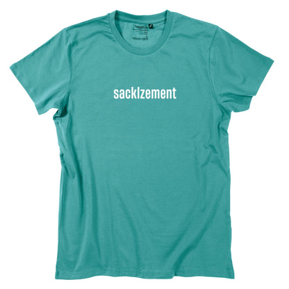 Herren - Shirt "sacklzement" - meinherzschlag.de