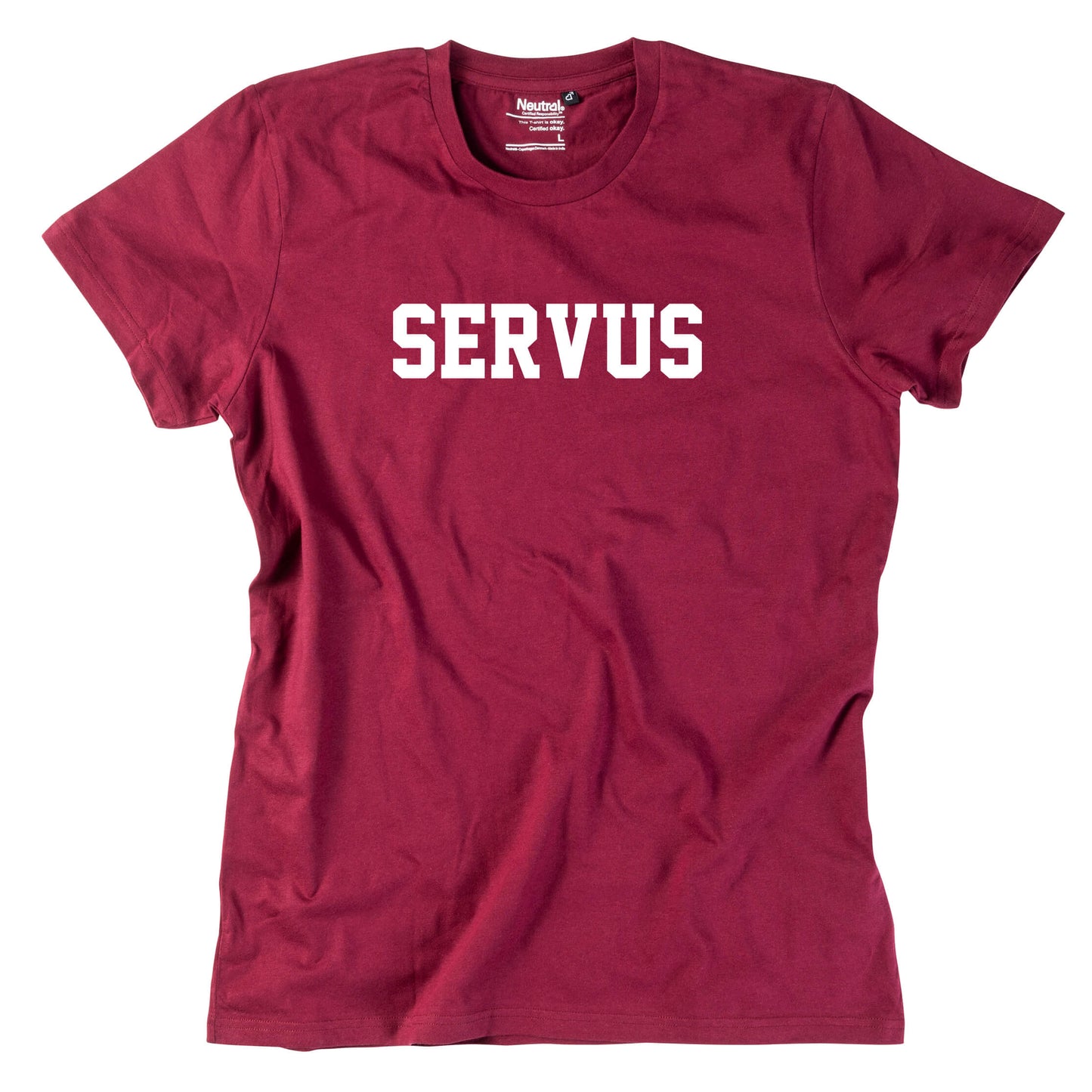 Herren - Shirt "SERVUS" - meinherzschlag.de