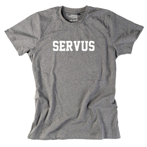 Herren - Shirt "SERVUS" - meinherzschlag.de