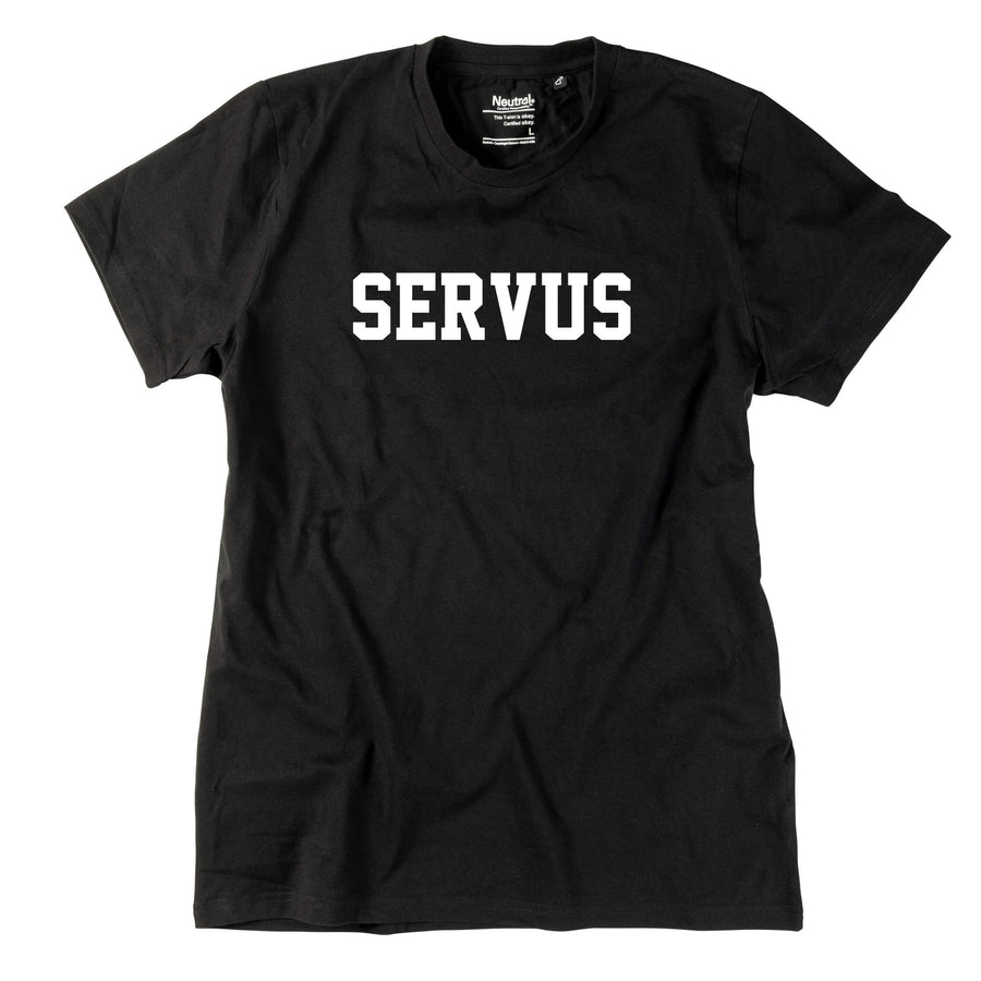 Herren - Shirt "SERVUS" - meinherzschlag.de