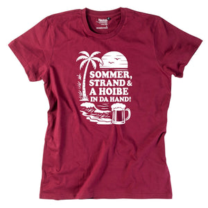 Herren - Shirt "Sommer & Strand" - meinherzschlag.de
