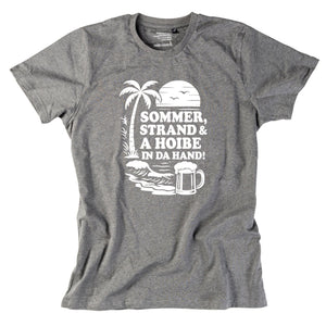 Herren - Shirt "Sommer & Strand" - meinherzschlag.de