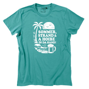 Herren - Shirt "Sommer & Strand" - meinherzschlag.de