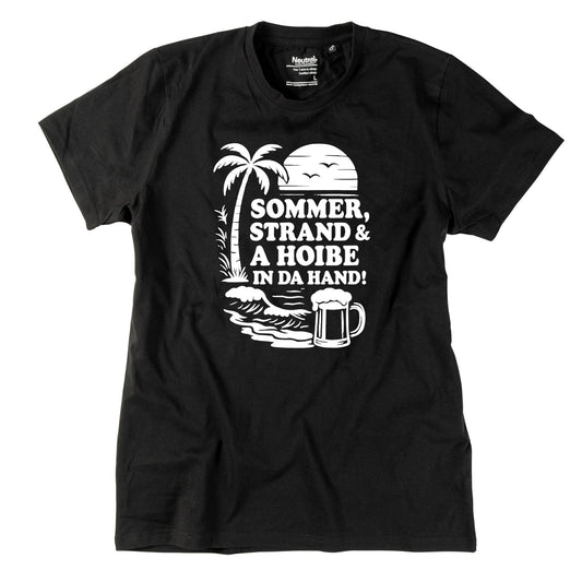 Herren - Shirt "Sommer & Strand" - meinherzschlag.de