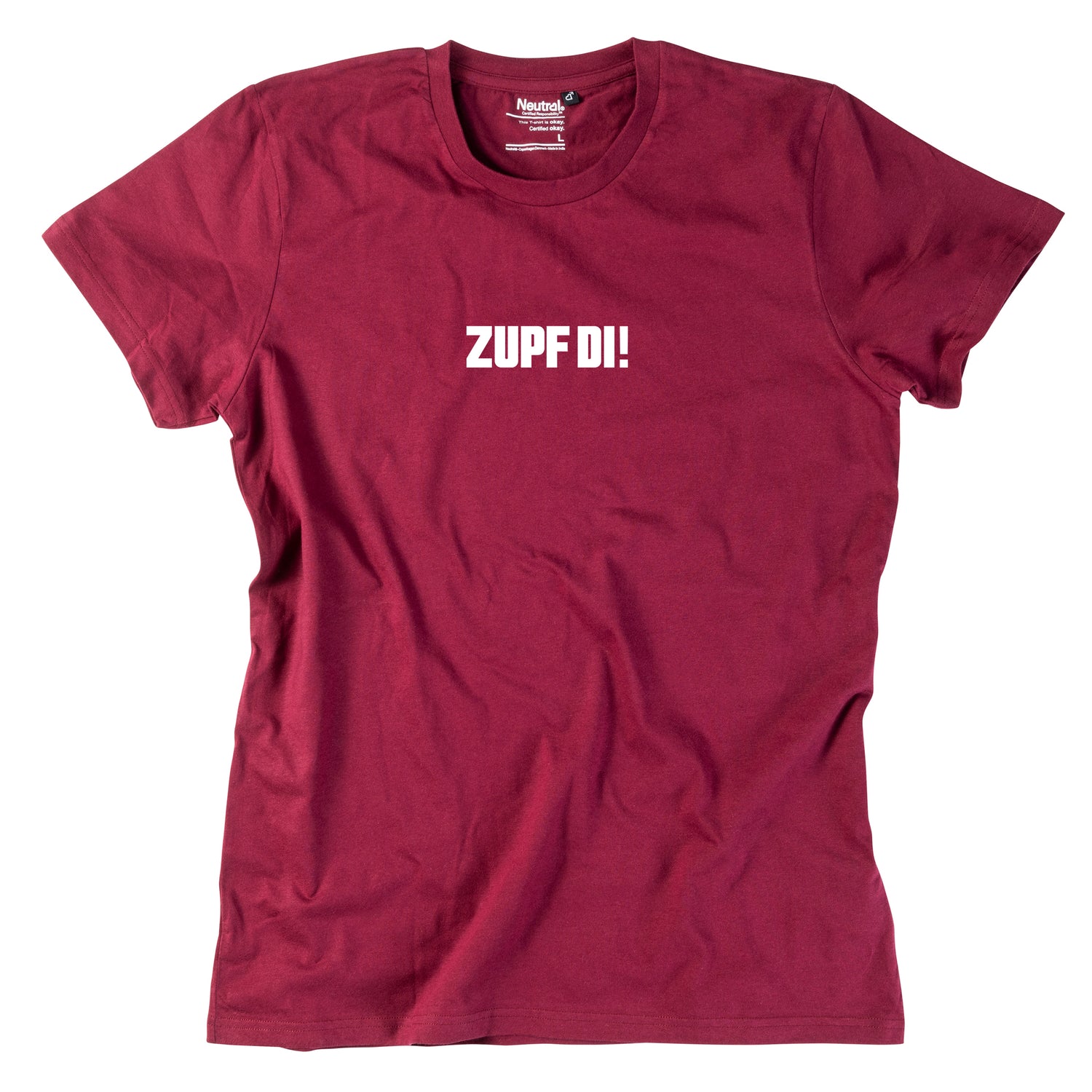 Herren-Shirt &quot;ZUPF DI!&quot;