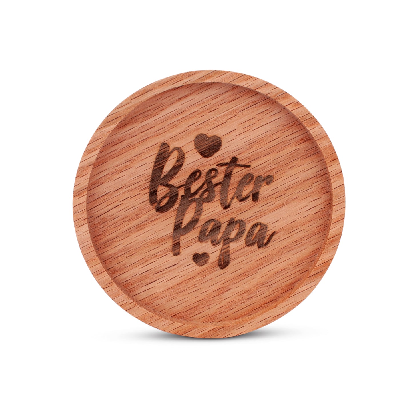 Holz - Untersetzer "Bester Papa" - meinherzschlag.de