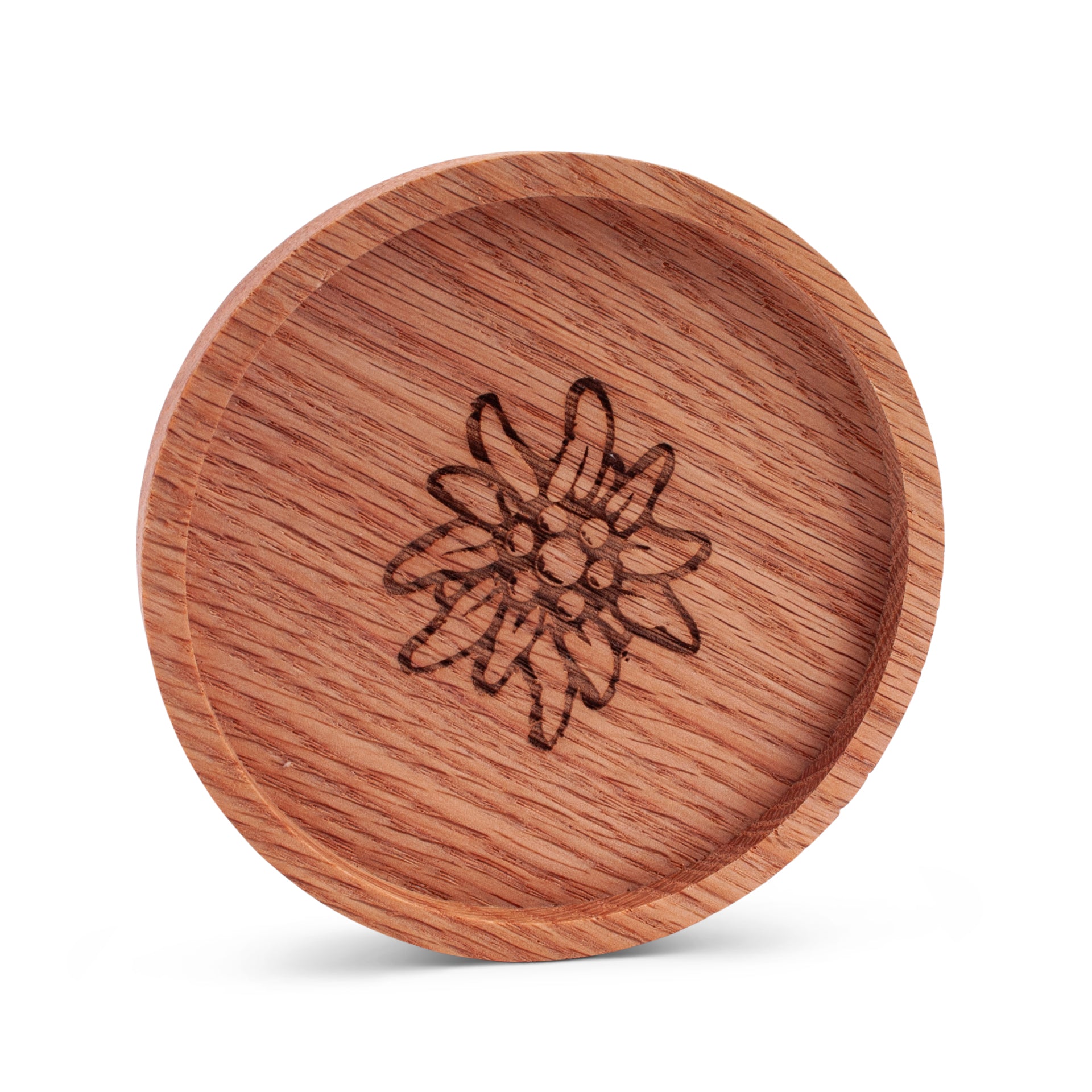 Holz - Untersetzer "Edelweiß" - meinherzschlag.de