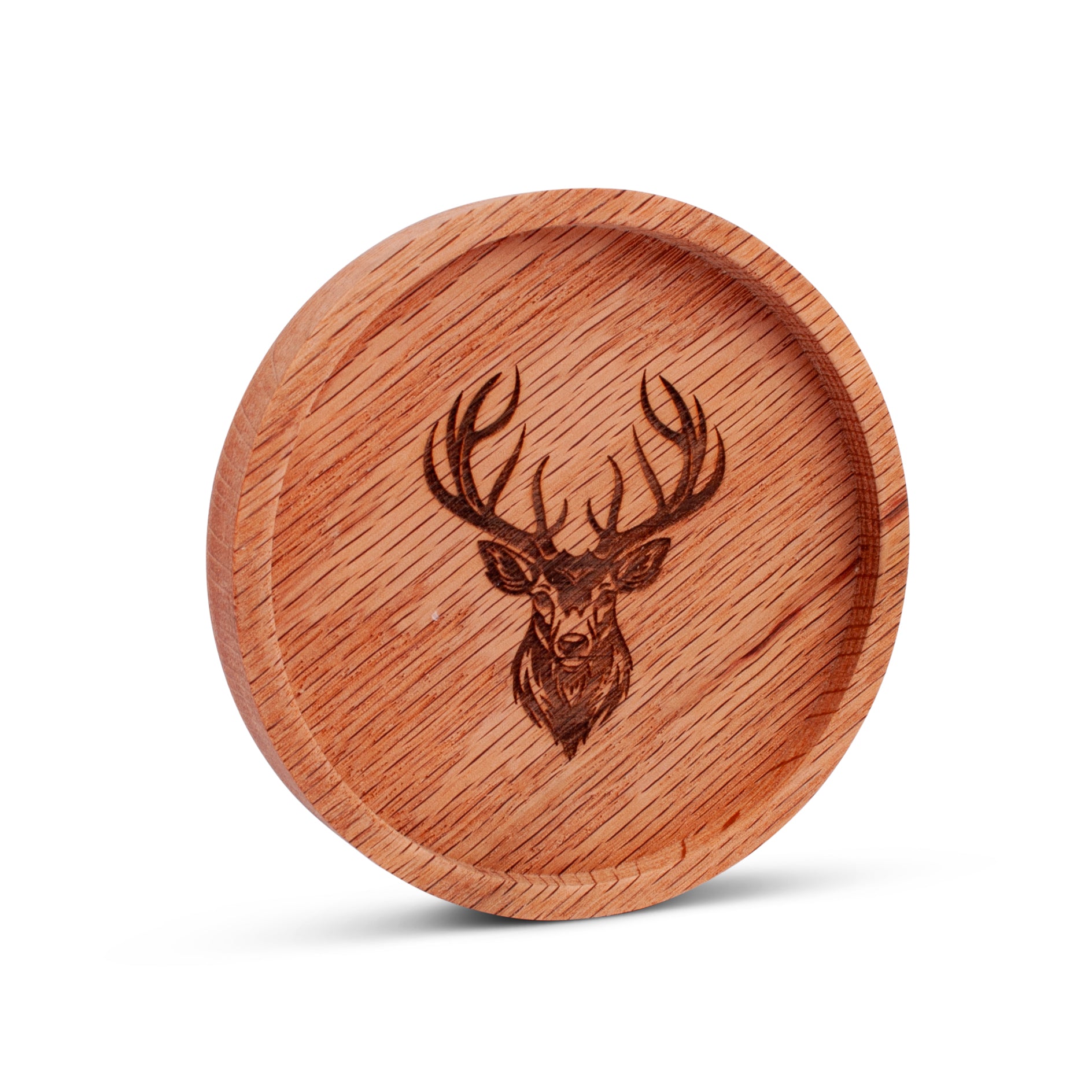Holz - Untersetzer "Hirschgweih" - meinherzschlag.de