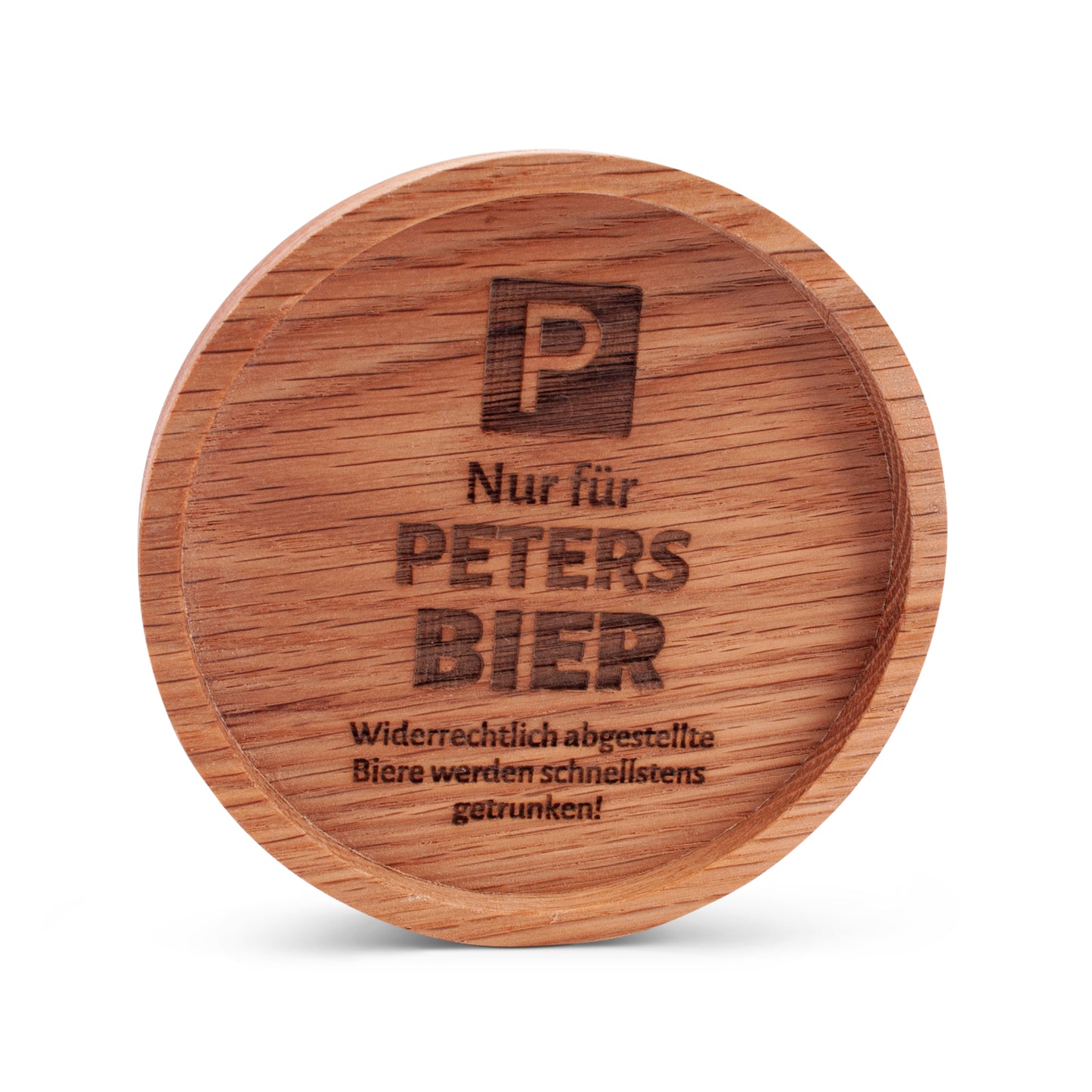 Holz - Untersetzer "Parkplatz" mit Wunschname - meinherzschlag.de
