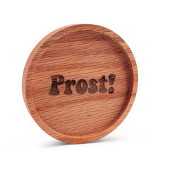 Holz-Untersetzer "Prost!"