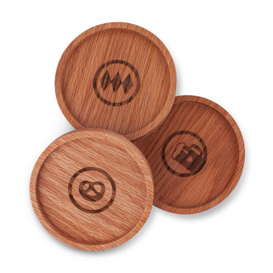 Holz - Untersetzer 3er - Set "Bayern" - meinherzschlag.de