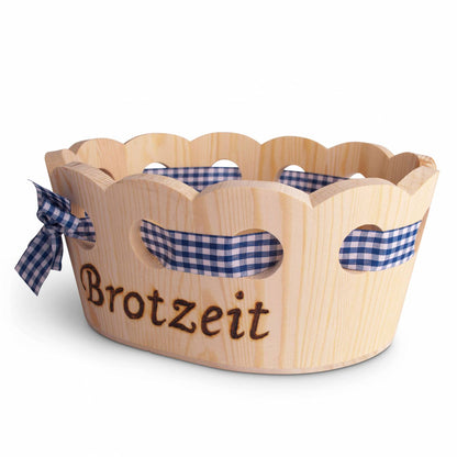damenfahrrad mit holzkorb Holzkorb 'Brotzeit'