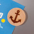 Holzmagnet "Anker" - meinherzschlag.de