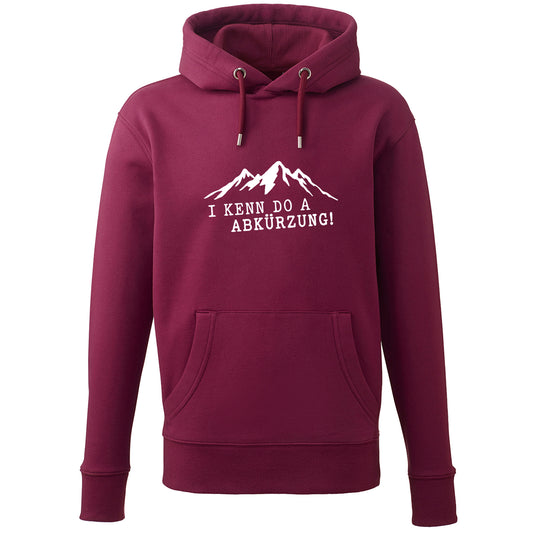 Hoodie "Abkürzung" - meinherzschlag.de
