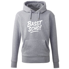 Hoodie "Basst scho!" - meinherzschlag.de